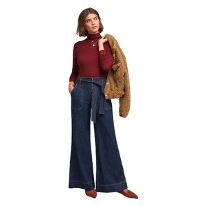 Anthropologie Pilcro Ultra High-Rise Wide-Leg Jeans Women’s 29